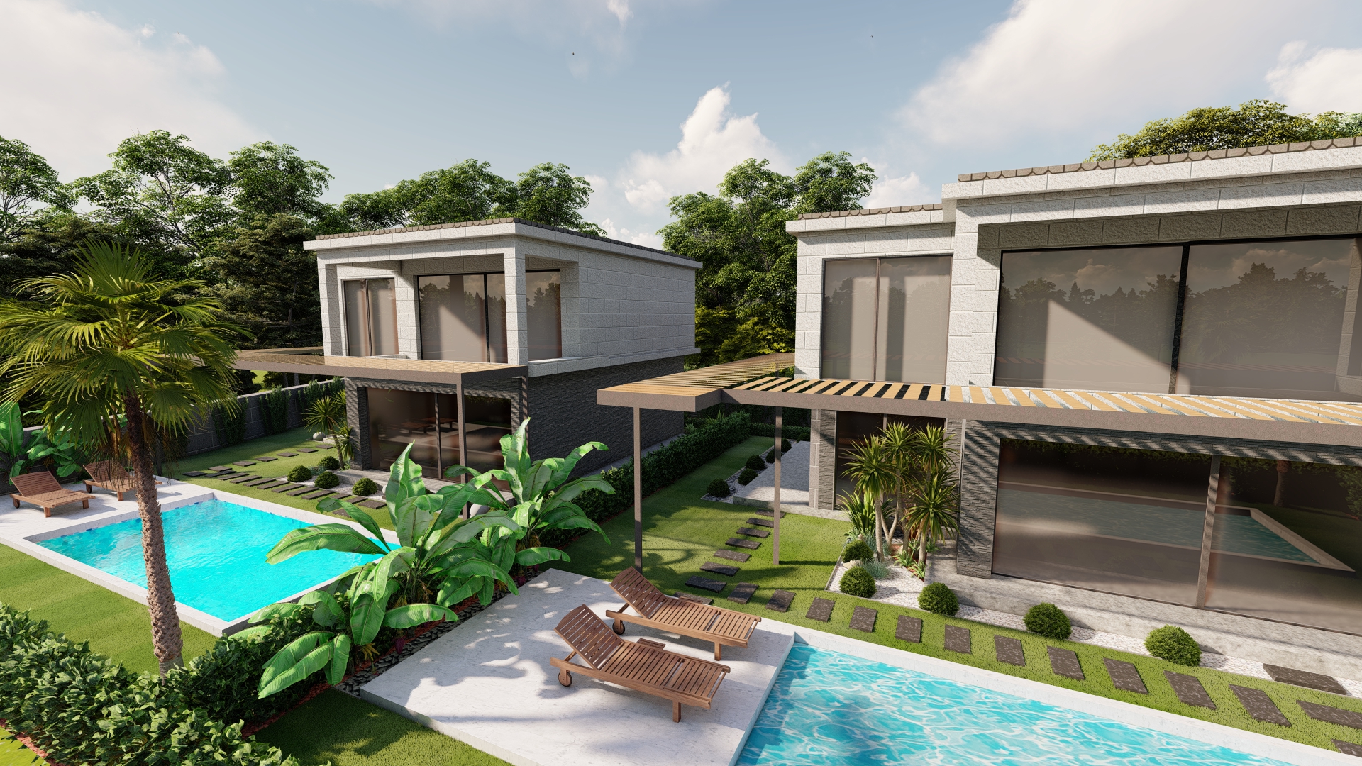 Muğla Bodrum Villa Peyzaj Projesi