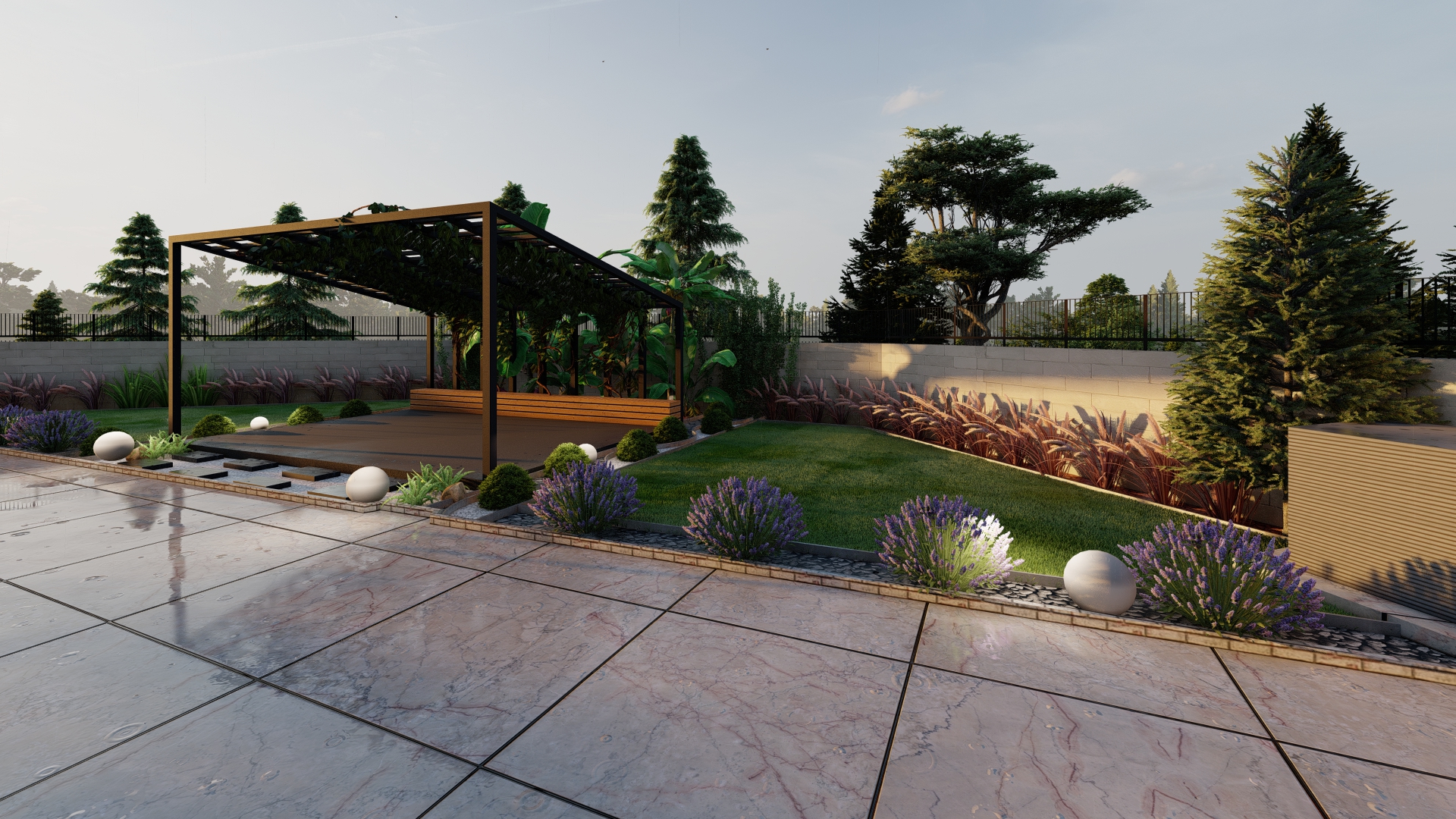 İzmir Kemalpaşa BG Makina Fabrika Peyzaj Projesi