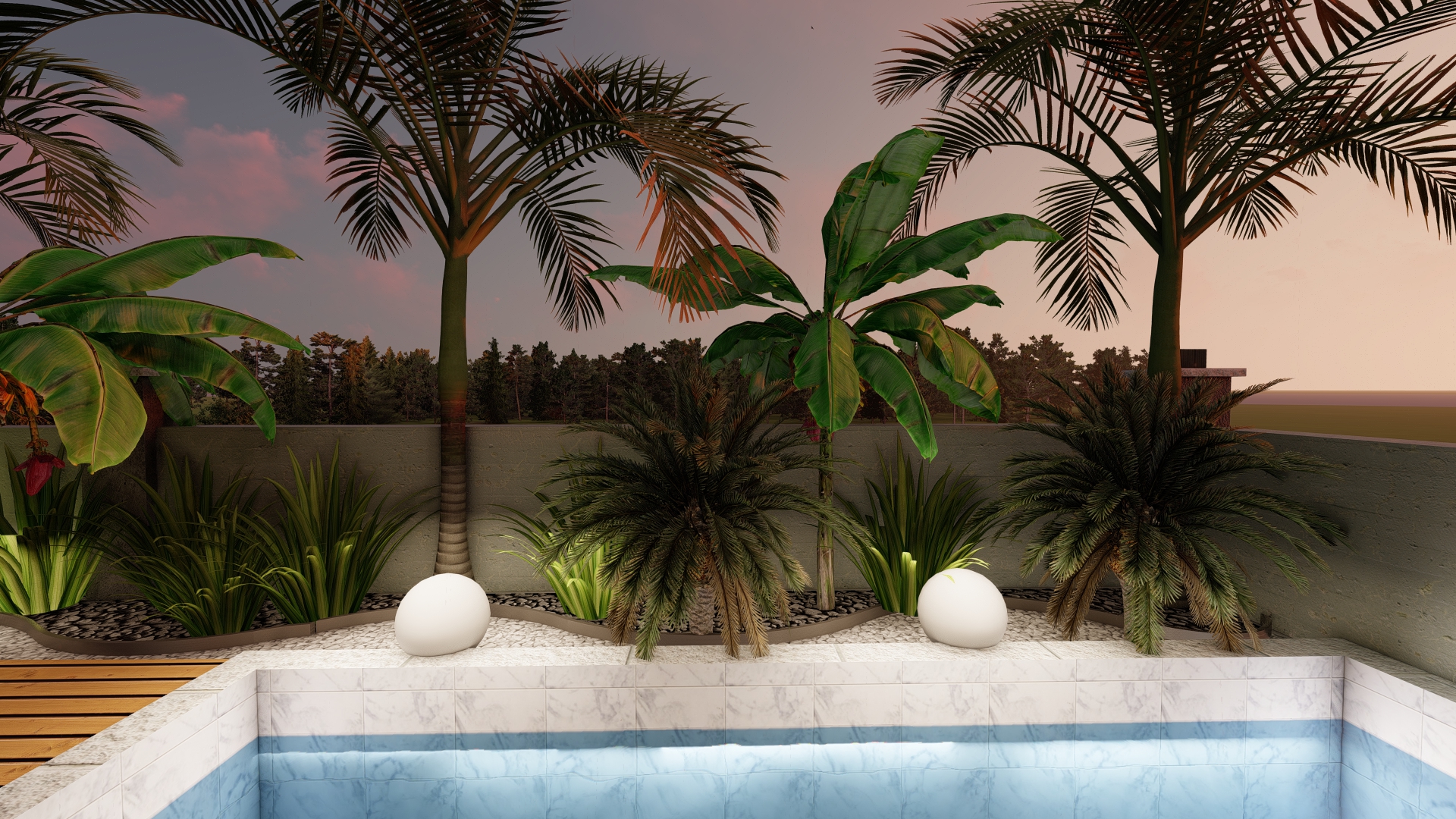 Konya Selçuklu Villa Bahçesi Peyzaj Tasarım Projesi