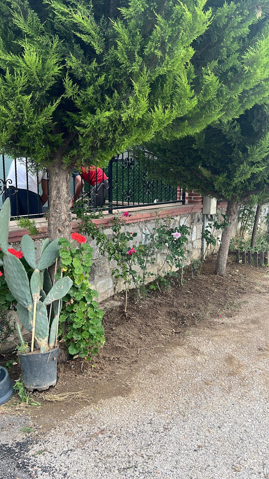 İzmir Menderes Villa Bahçesi Peyzaj Uygulaması