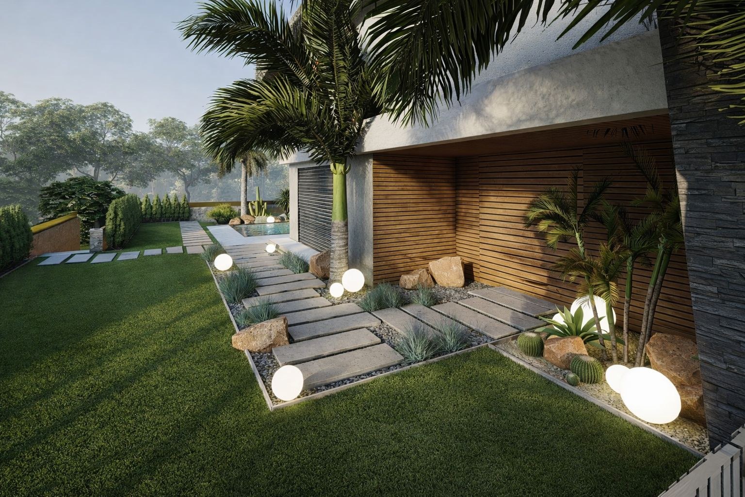 İzmir Çeşme Paşalimanı Villa Peyzaj Projesi